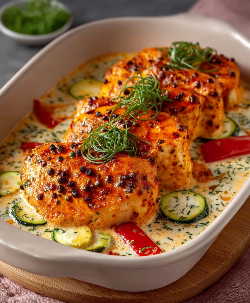 Chicken breast cream cheese sauce