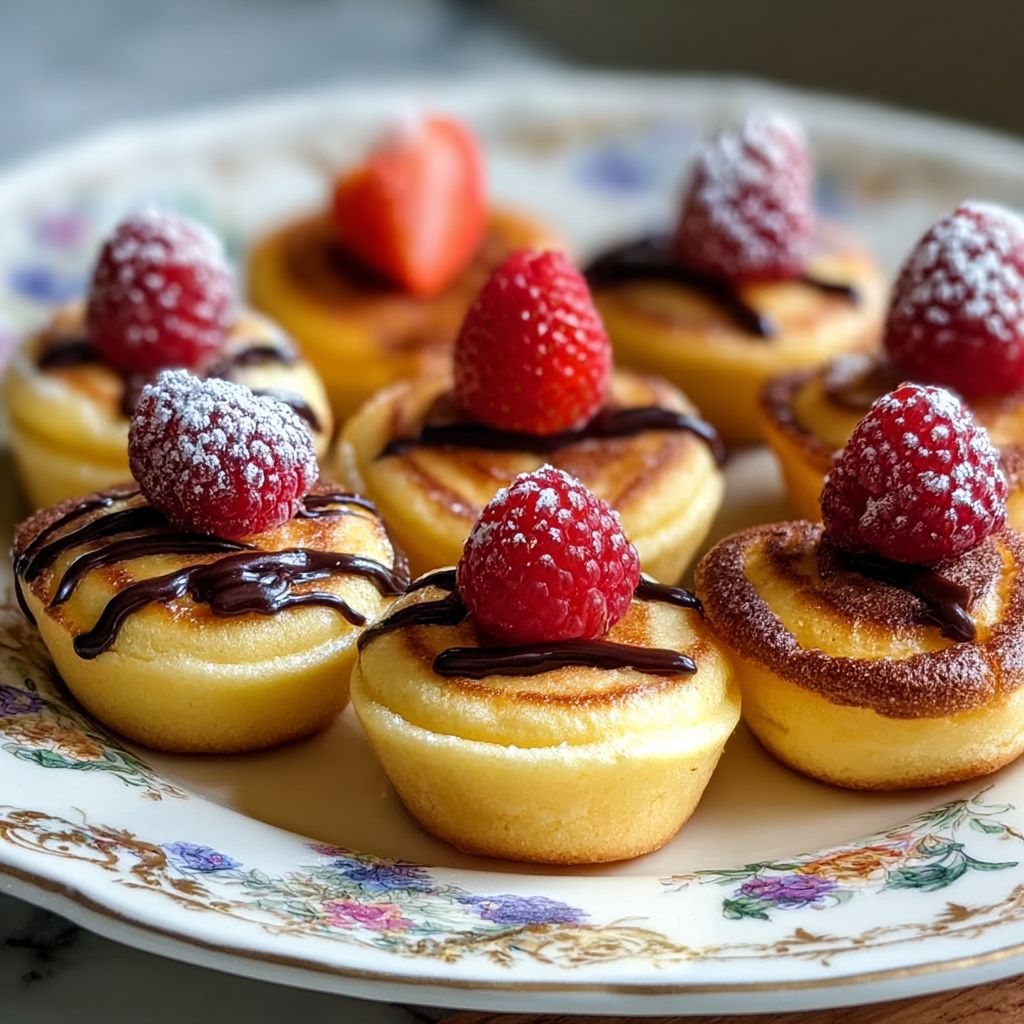 Pancake Mini Muffins backen