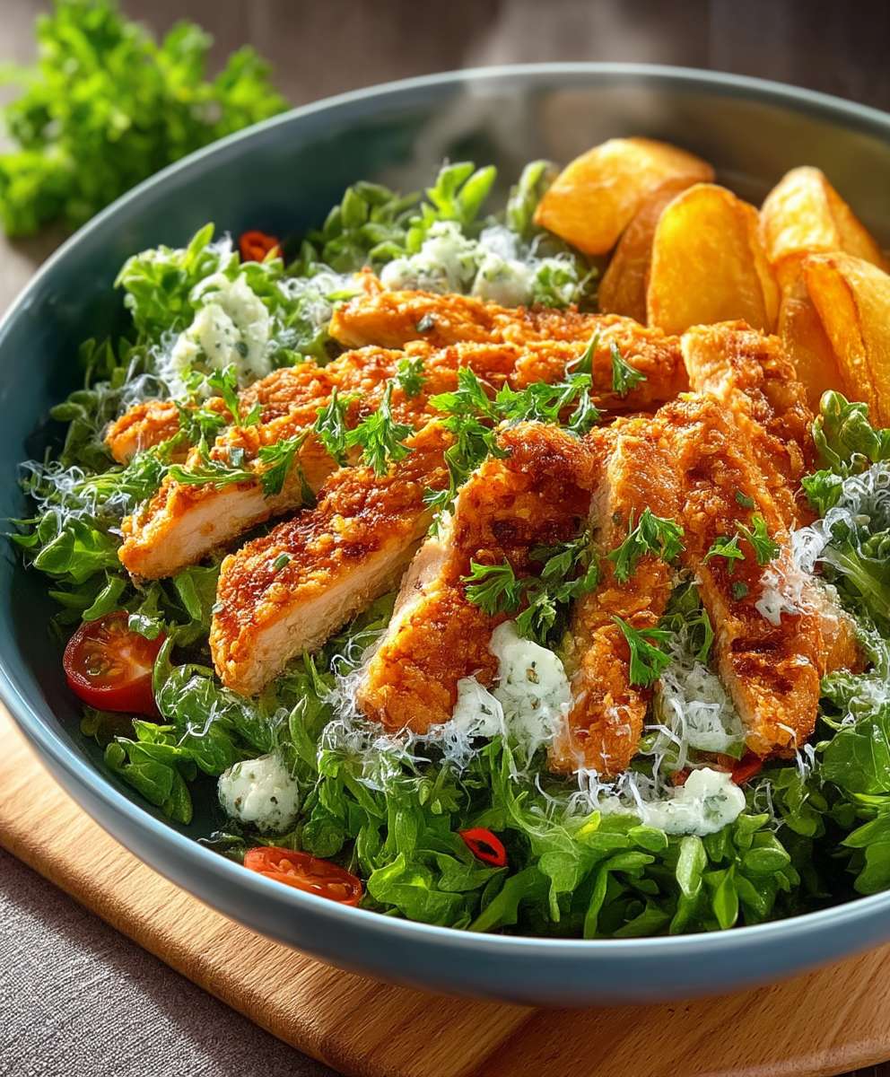Caesar Hähnchen Bowl