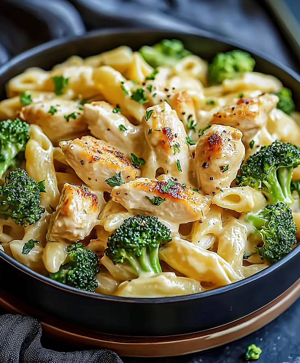 Hähnchen Brokkoli Pasta