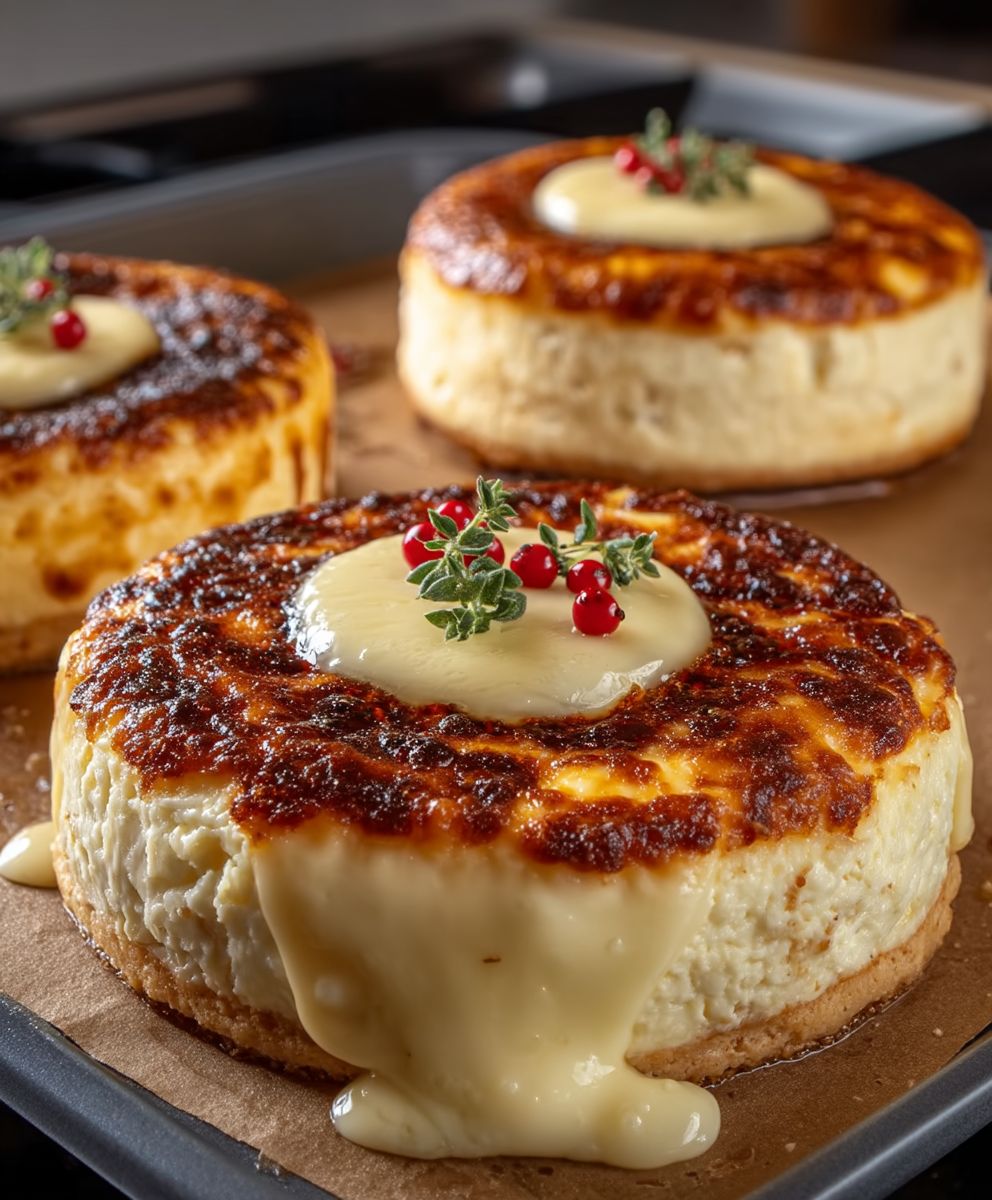 Hüttenkäsetaler backen