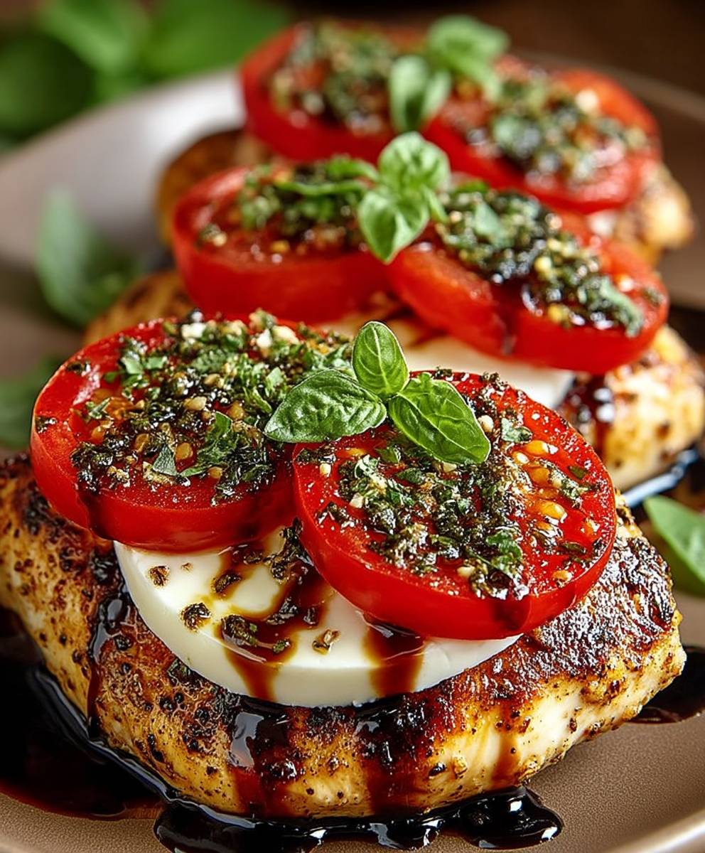 Caprese Hähnchen schnell zubereiten