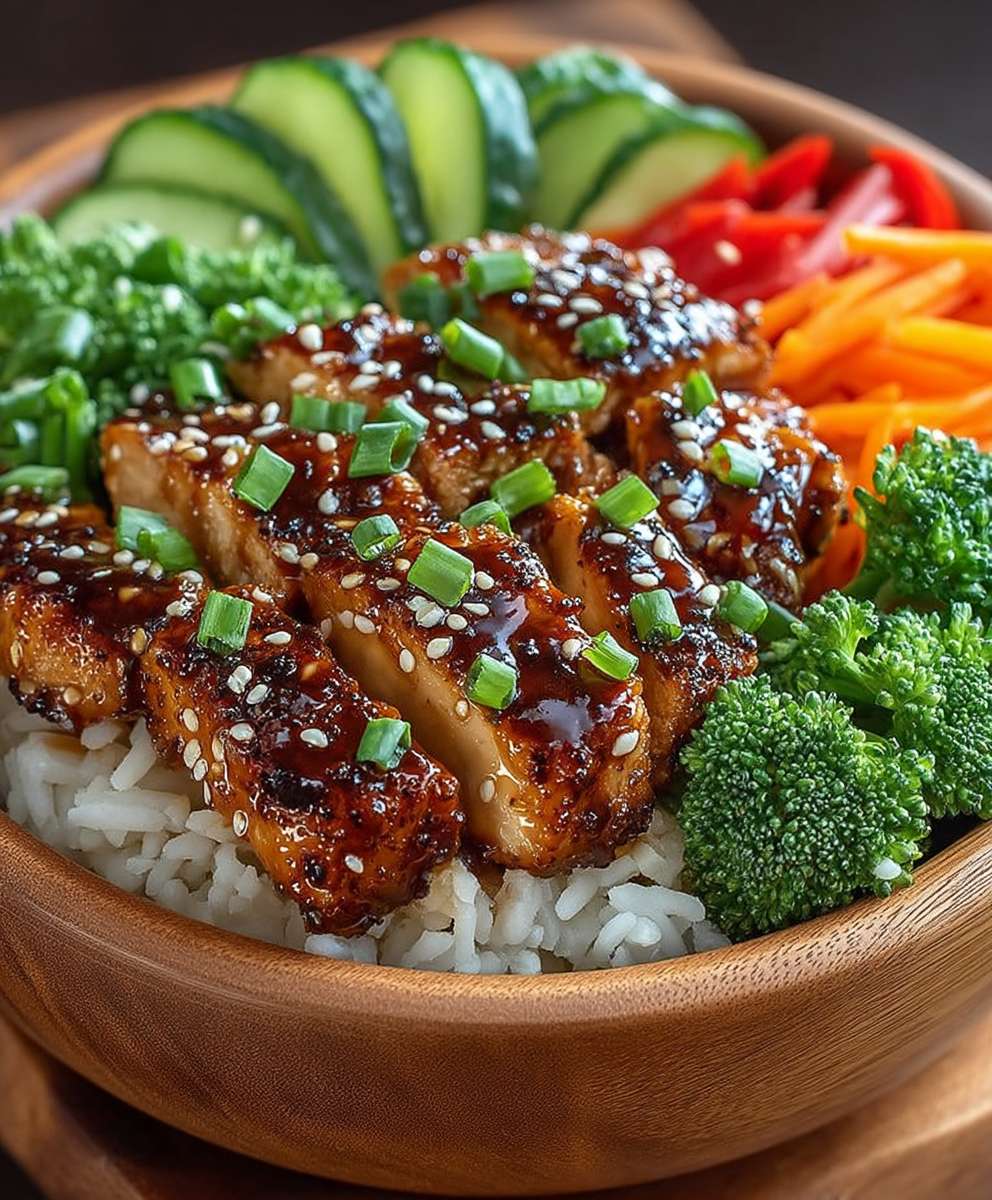 Teriyaki Chicken Bowls gesund