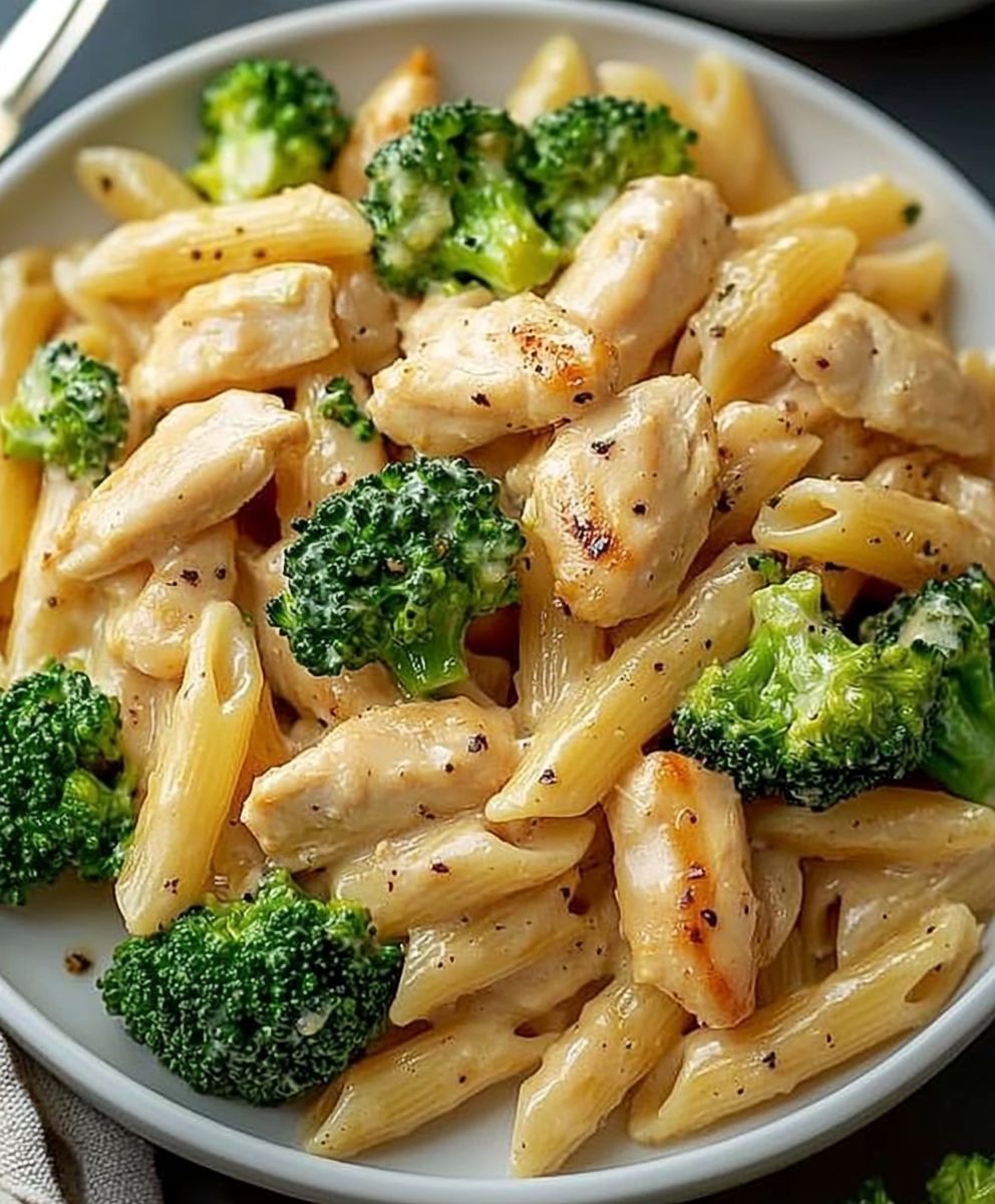 Hähnchen Brokkoli Pasta