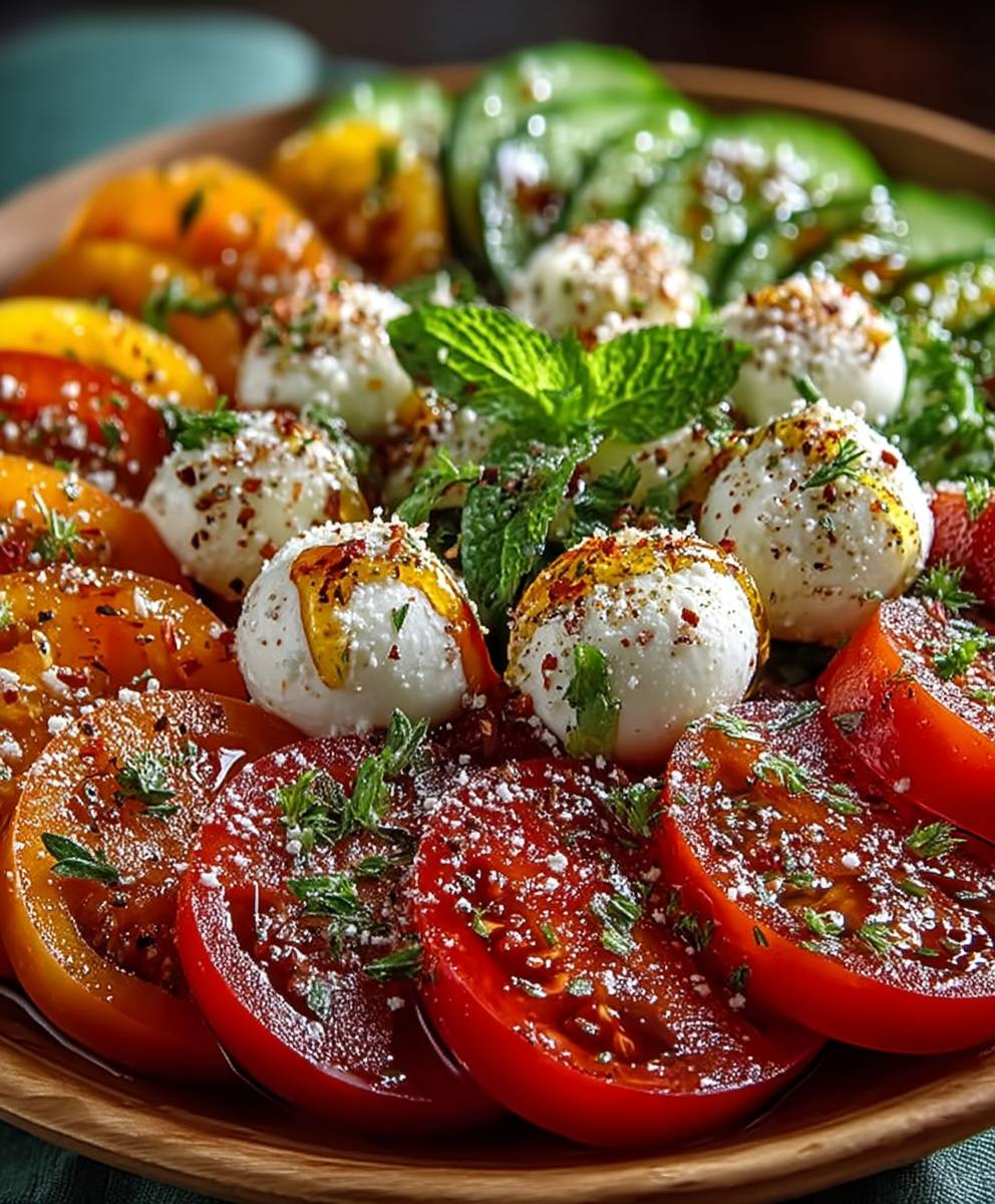 Sommersalat mit Tomaten