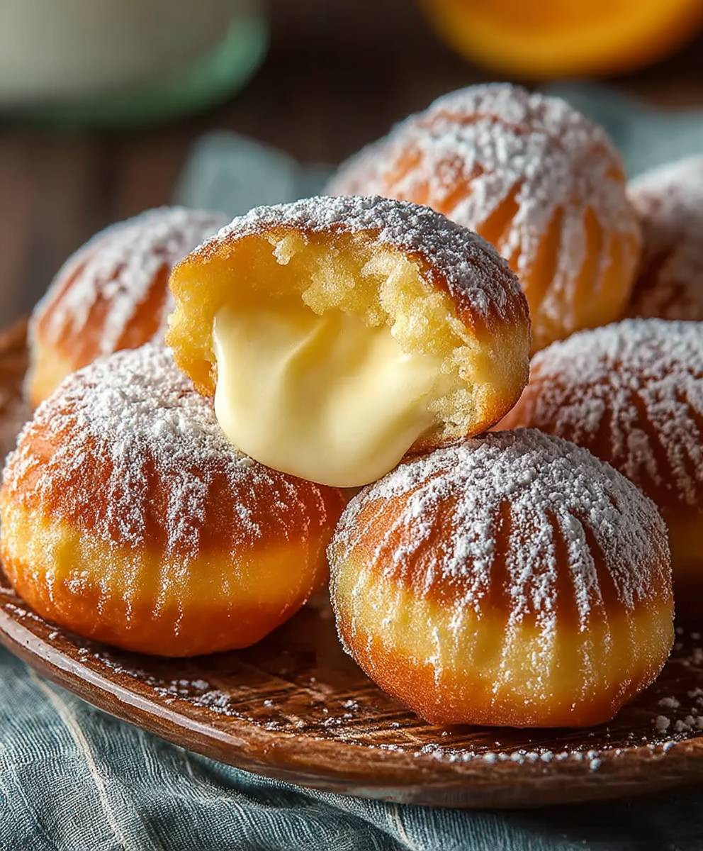 Bomboloni alla Crema selber machen