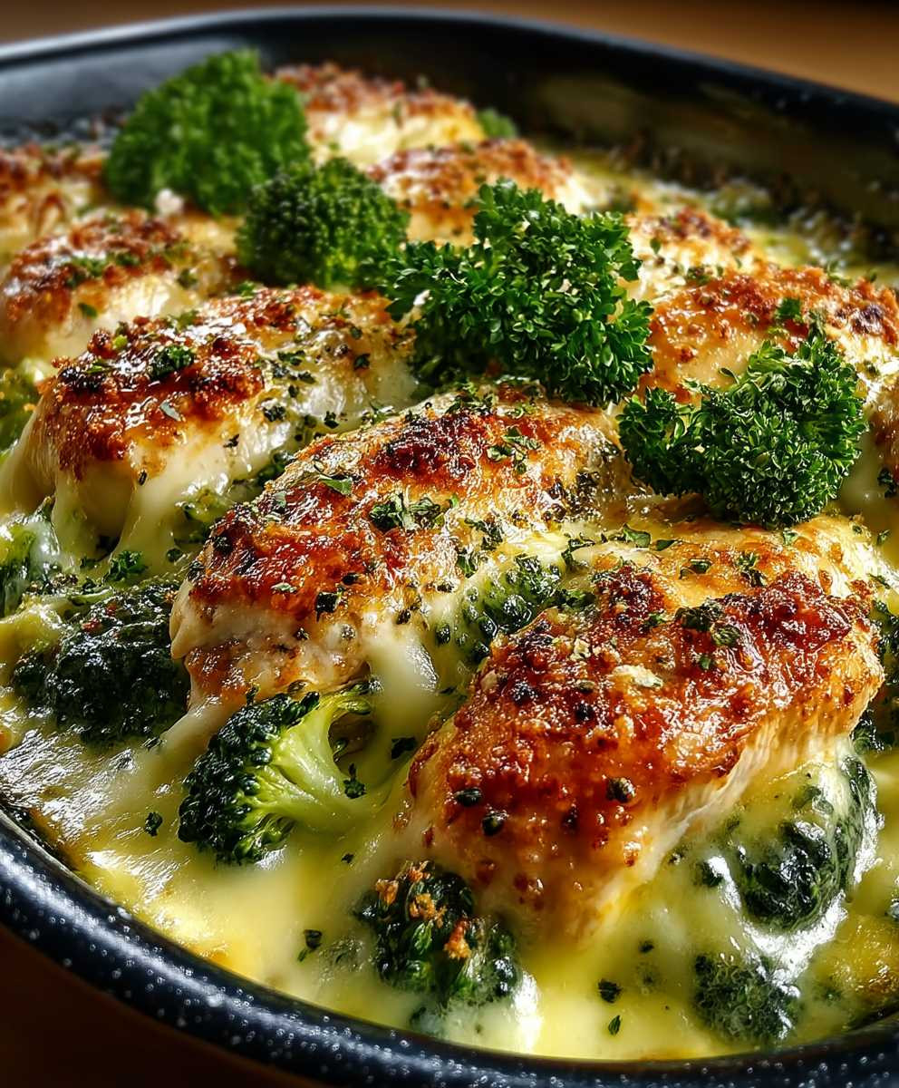 Brokkoli Hähnchenfilet einfach zubereiten