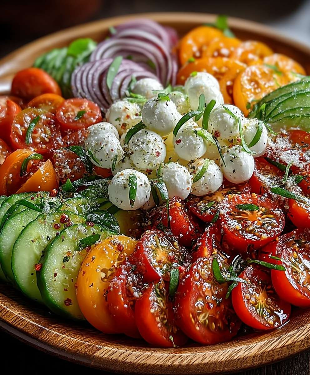 Sommersalat mit Tomaten
