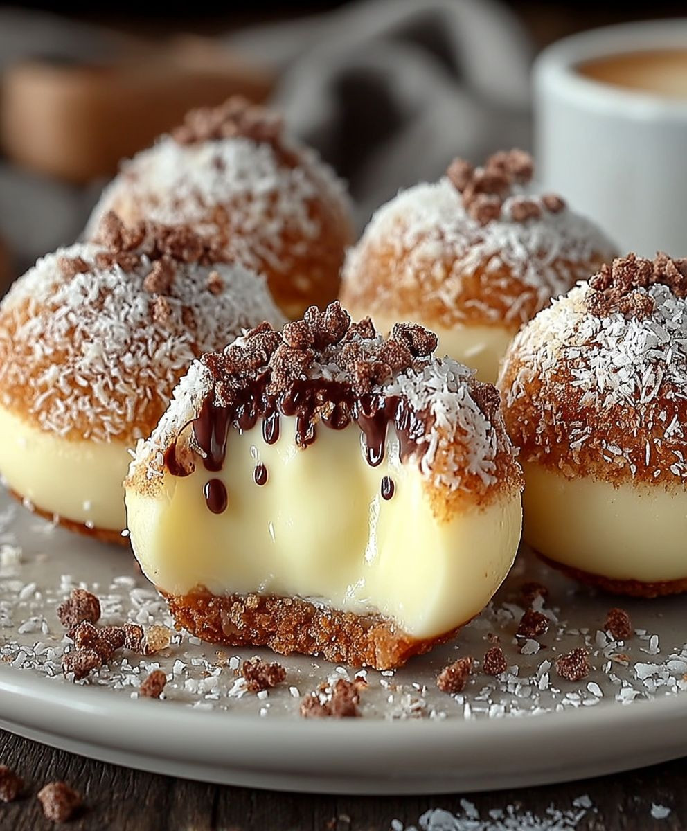 Schnelle Käsekuchen Kugeln einfach