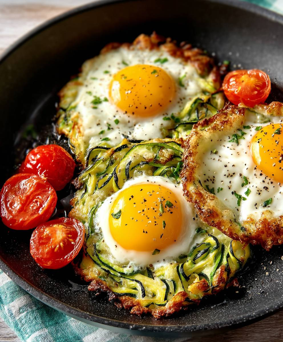 Low Carb Zucchini Nester