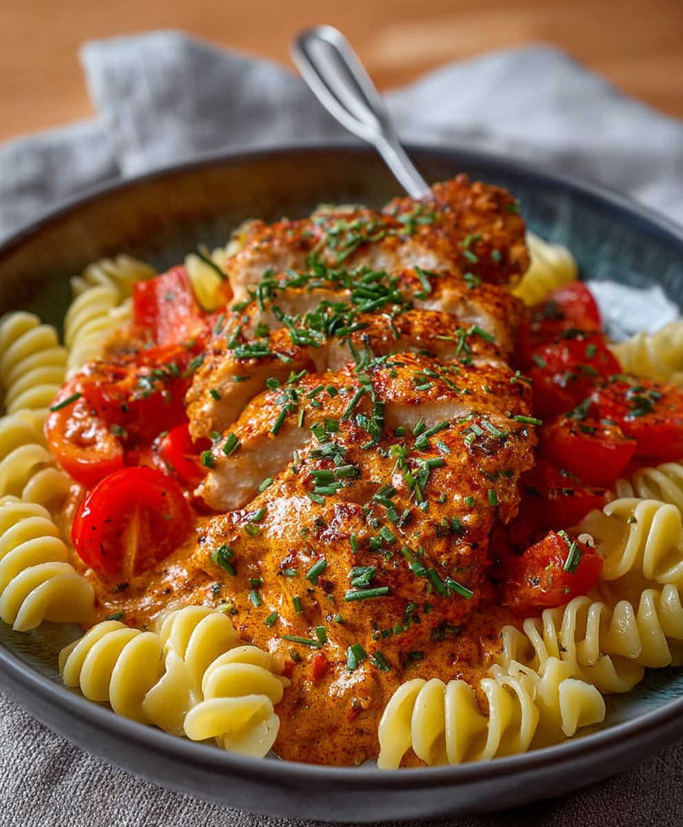 Paprika Sahne Hähnchen