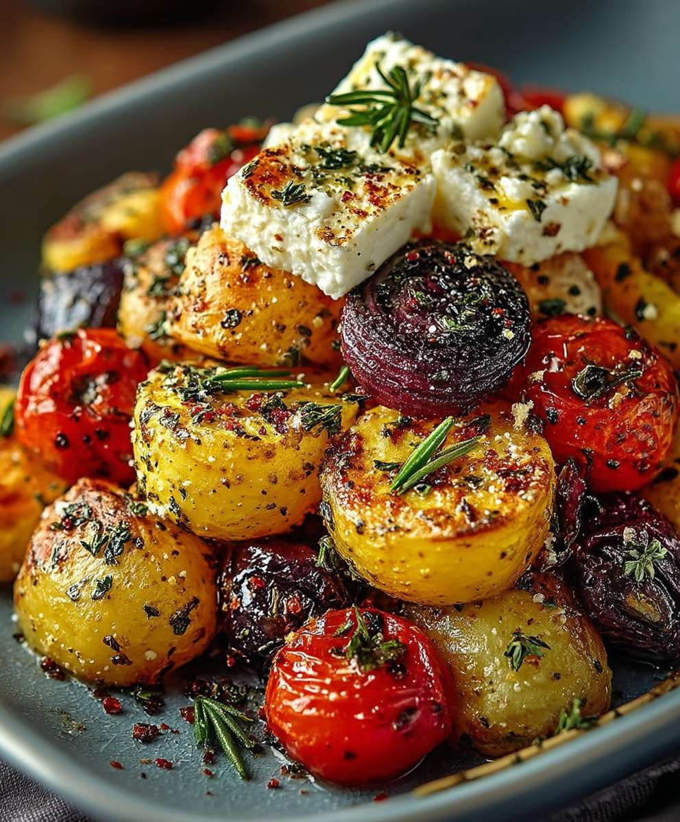 Feta Kartoffeln Ofengemüse