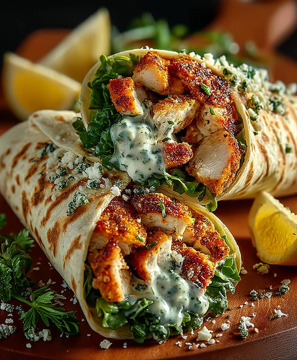 Chicken Caesar Wrap