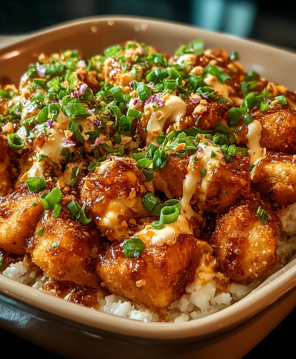 Bang Bang Hähnchen Auflauf