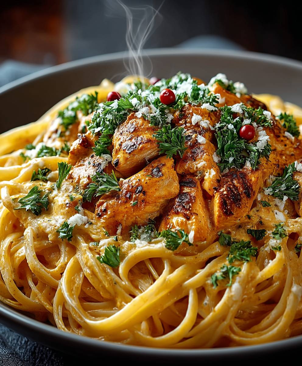 Cowboy Butter Chicken Linguine