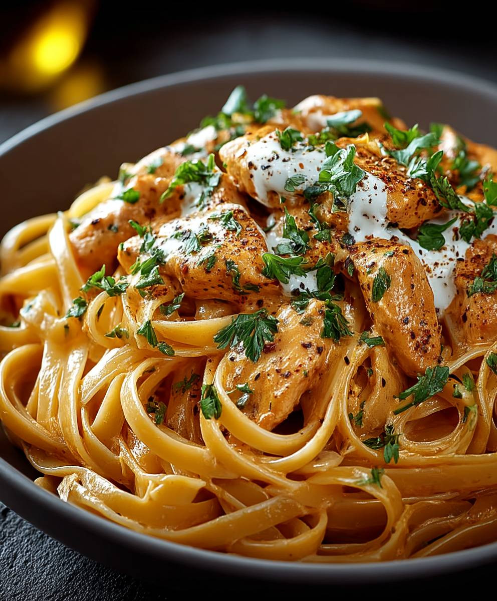 Cowboy Butter Chicken Linguine