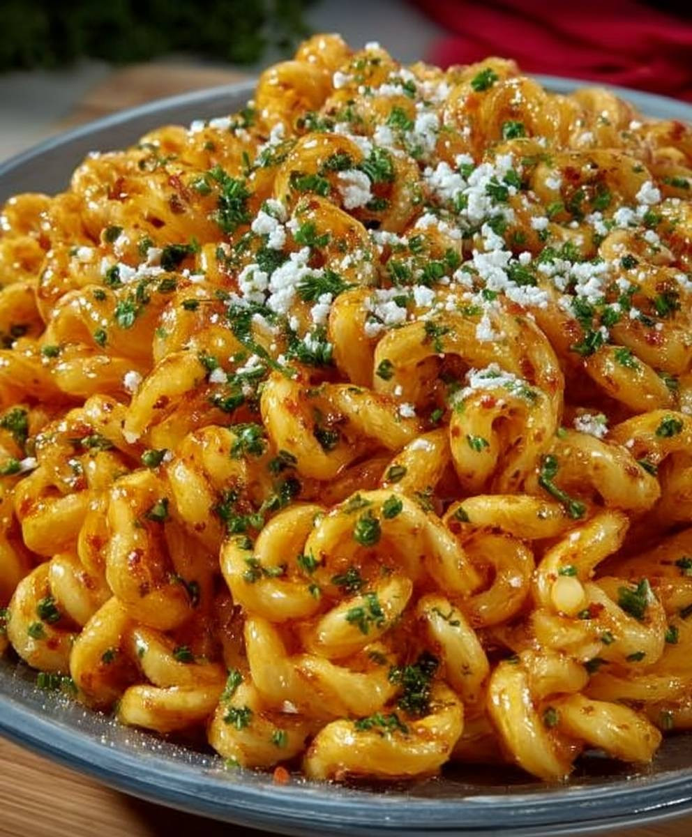 Pasta mit Crème fraîche