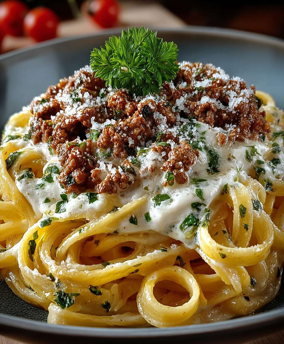 Weiße Bolognese selber machen