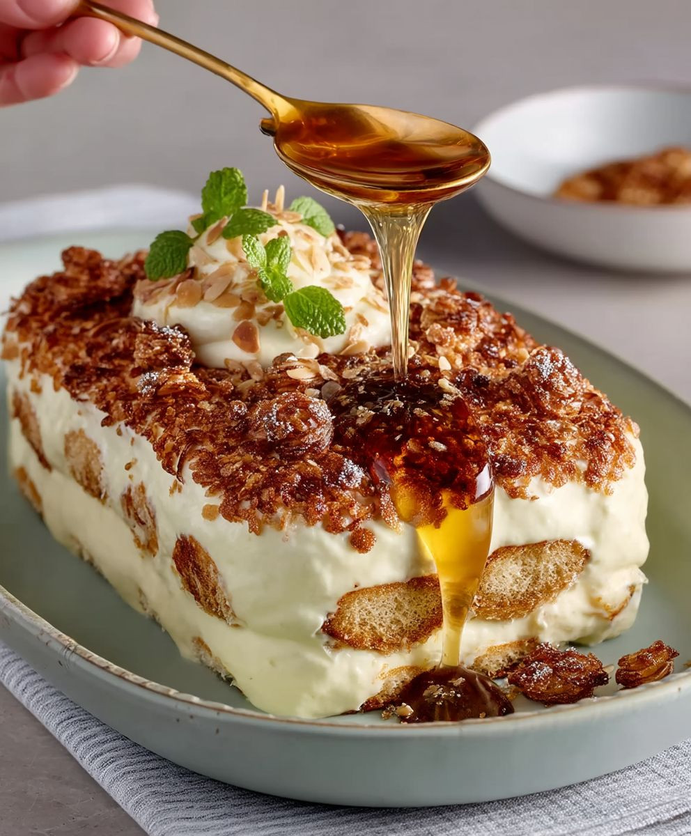 Bienenstich Tiramisu backen