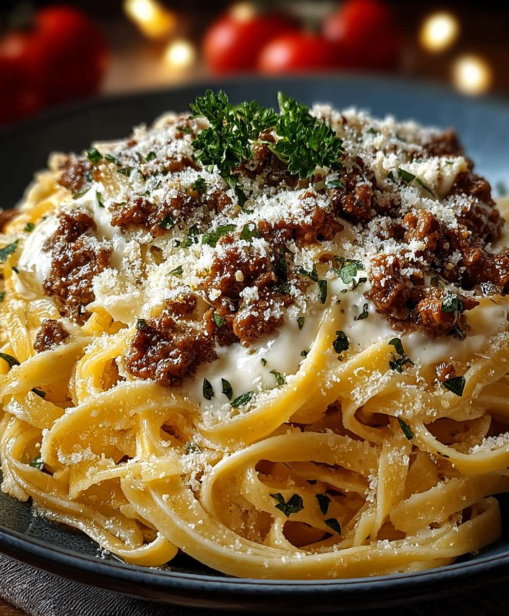Weiße Bolognese selber machen