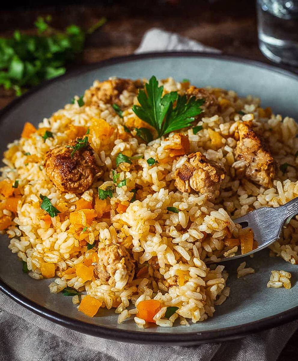 Thermomix Plov mit Hähnchen