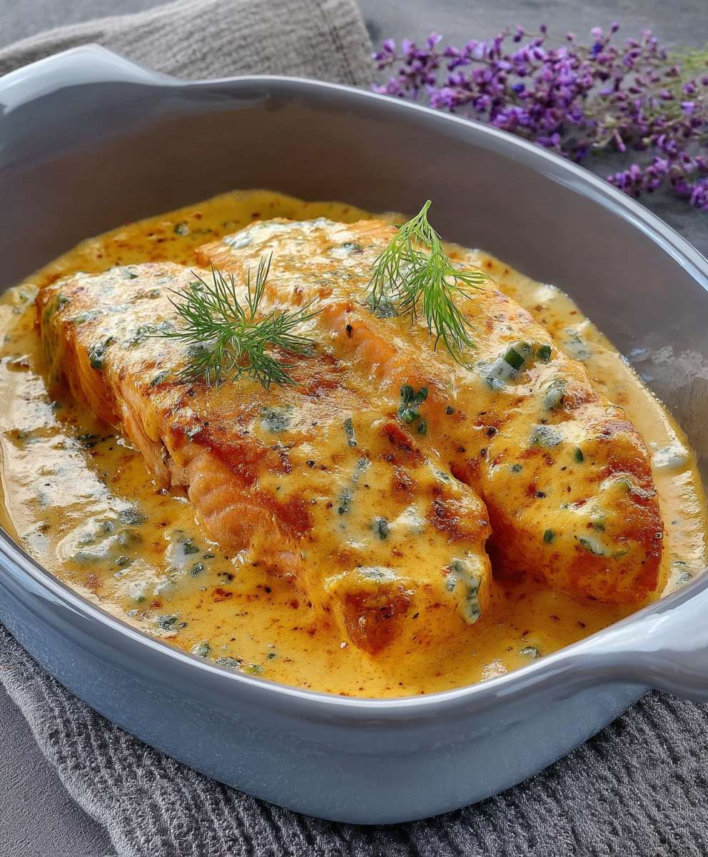 Lachs Sahne Gratin selber machen