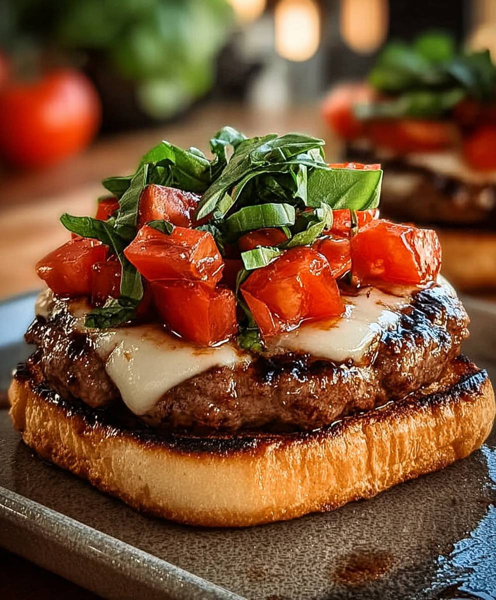 Bruschetta Burger Selber Machen