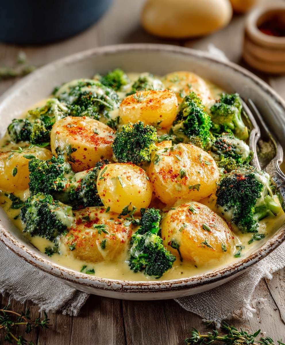 Brokkoli Kartoffeln einfach zubereiten