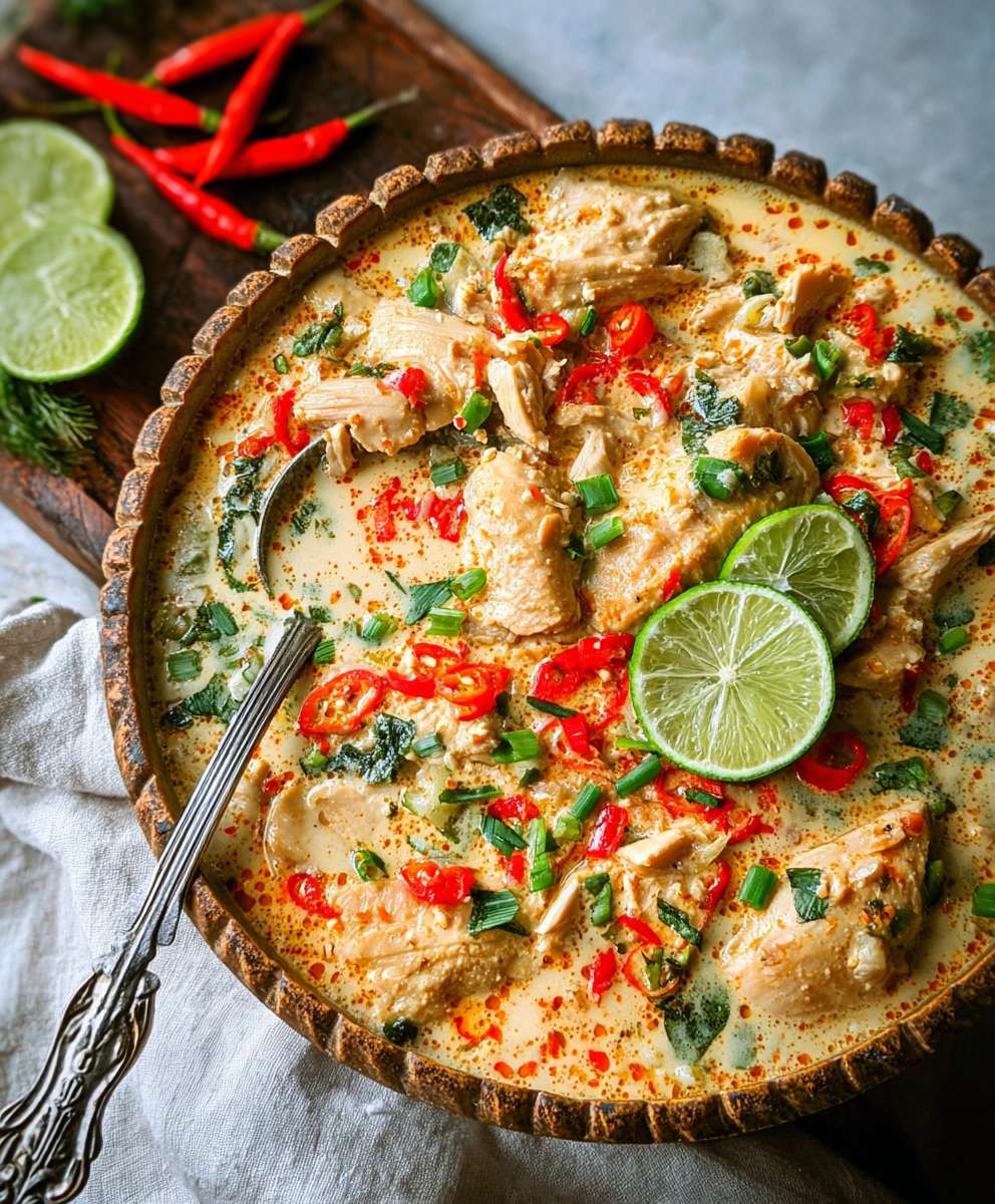 Kokosmilch Hähnchen Einfaches Rezept