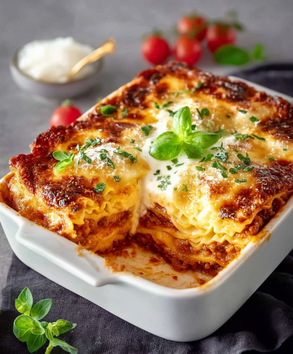 Lasagne Bolognese selber machen