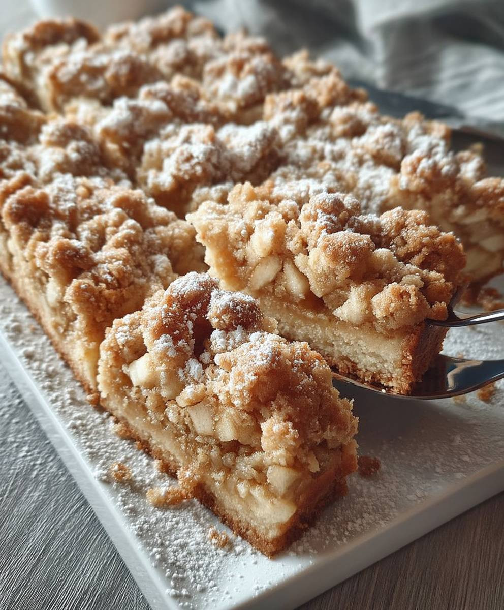 Apfel Streuselkuchen backen