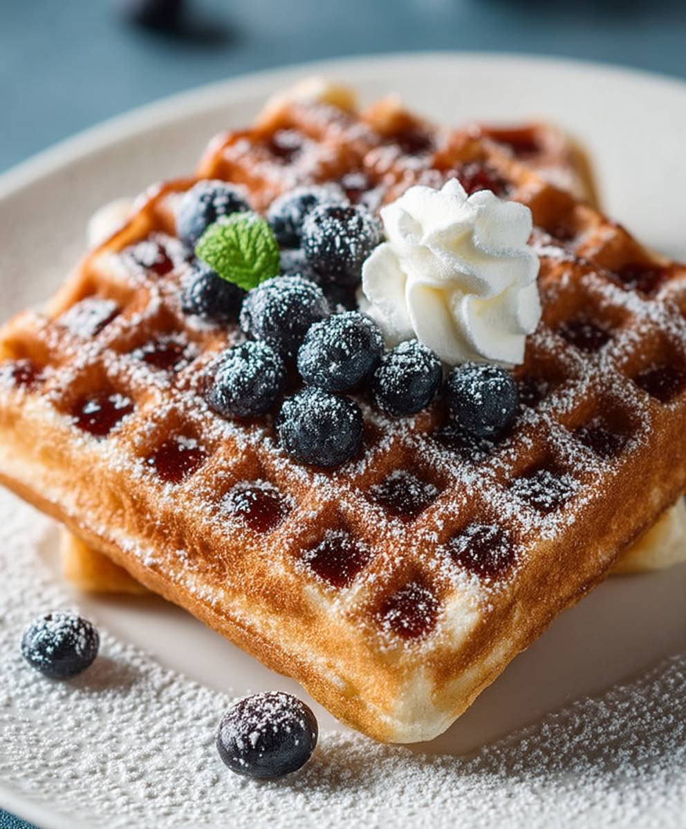 Belgische Waffeln backen