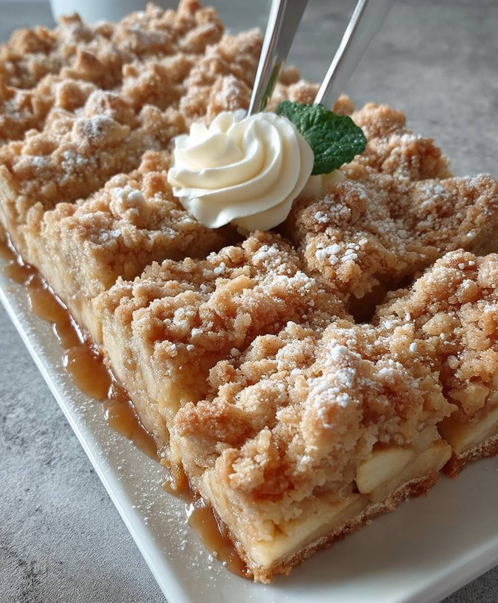 Apfel Streuselkuchen backen
