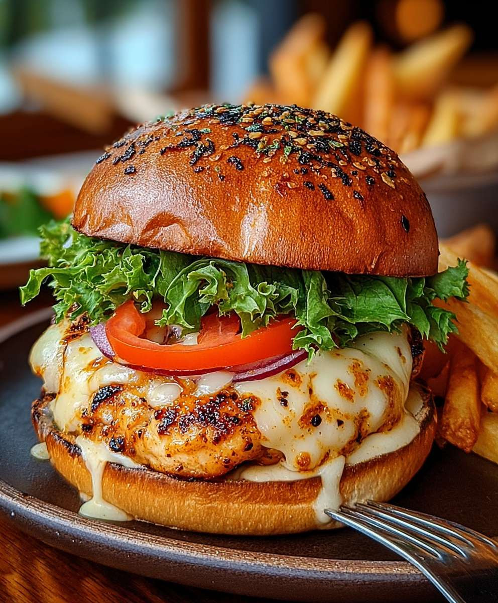 Chipotle Chicken Burger Rezept