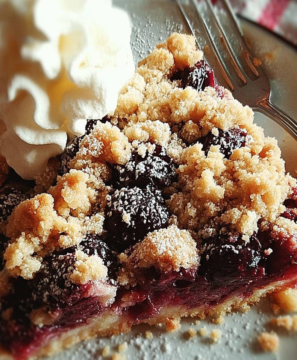 Omas Zwetschgenkuchen mit Streusel