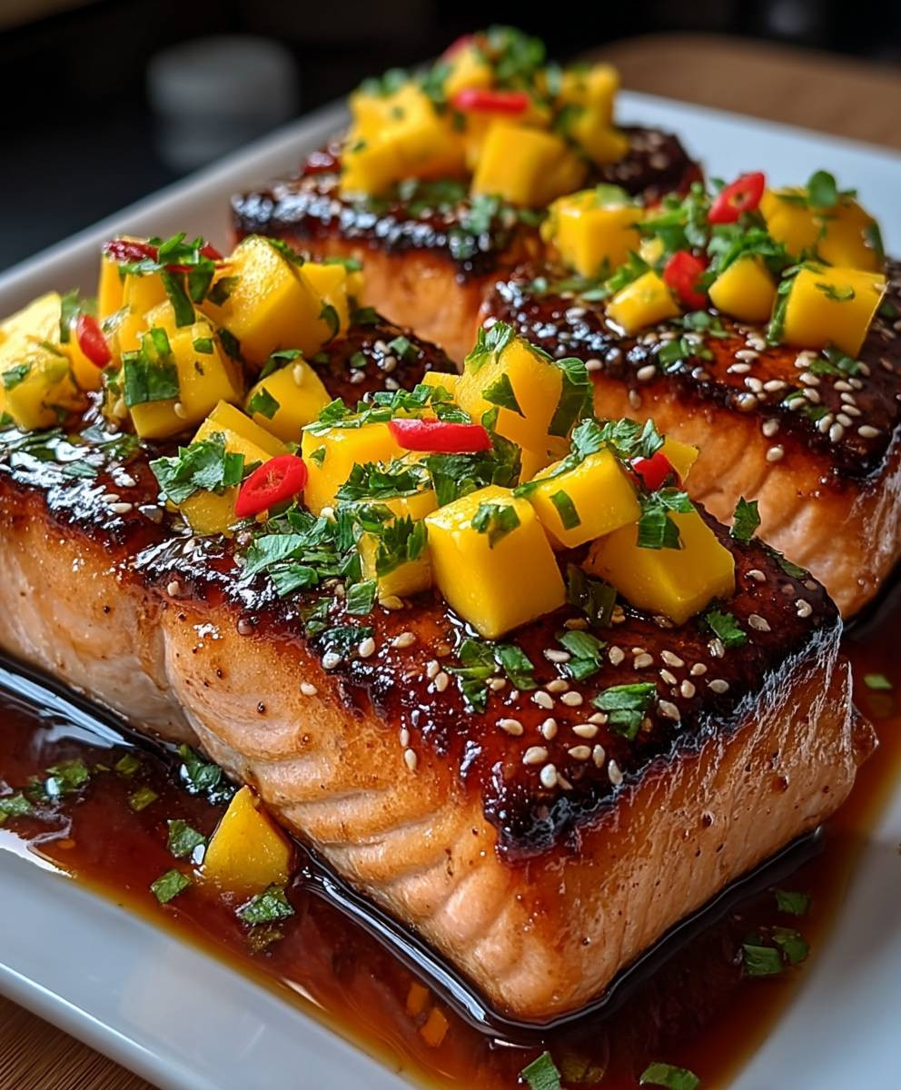 Mango Teriyaki Lachs