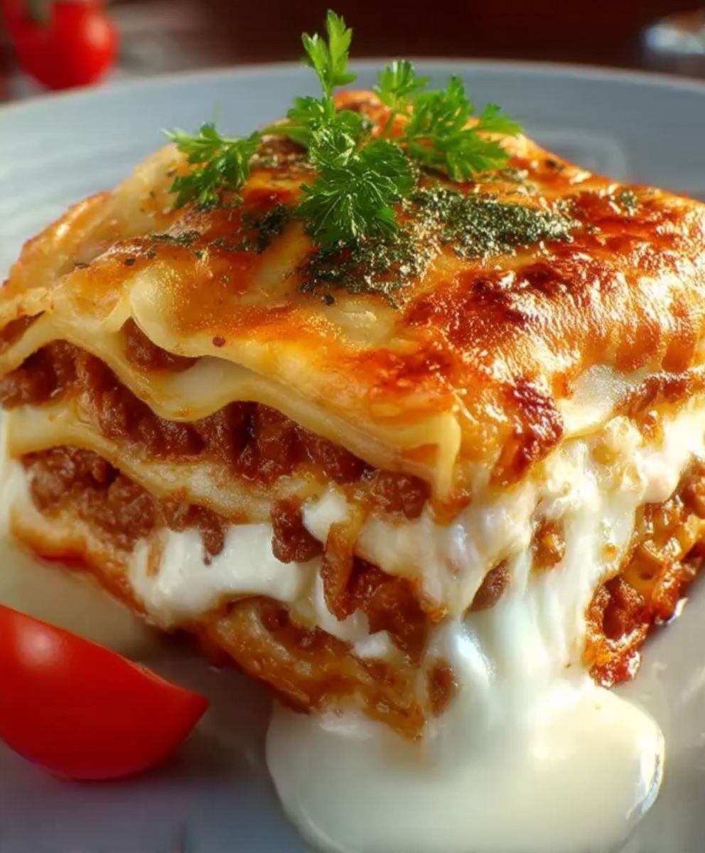 Kıymalı Lazanya Zubereitung