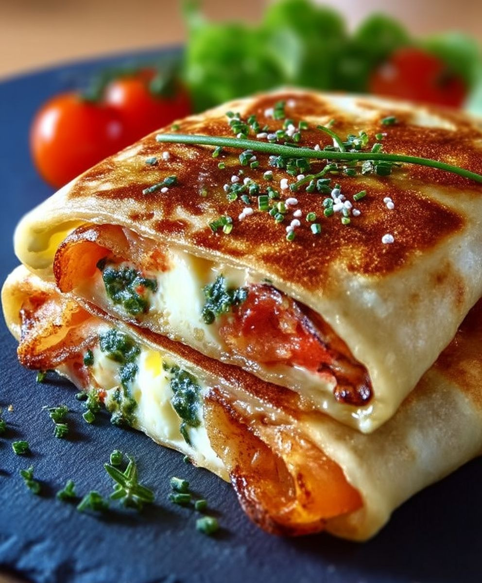 Frühstückswrap mit Ei