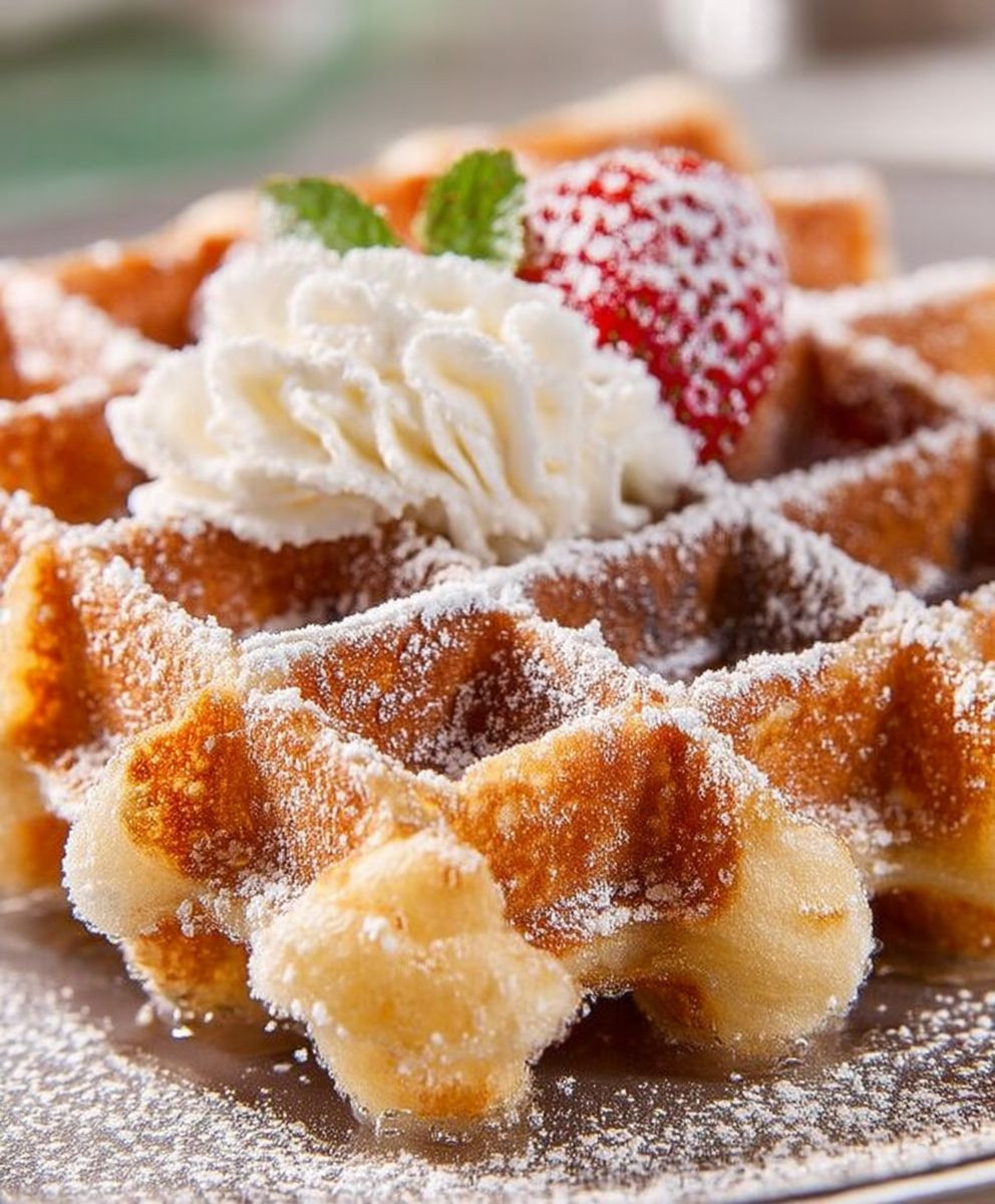 Belgische Waffeln ohne Hefe