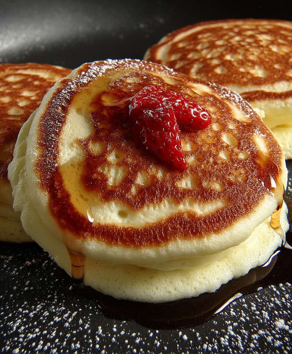 Amerikanische Pfannkuchen fluffig einfach