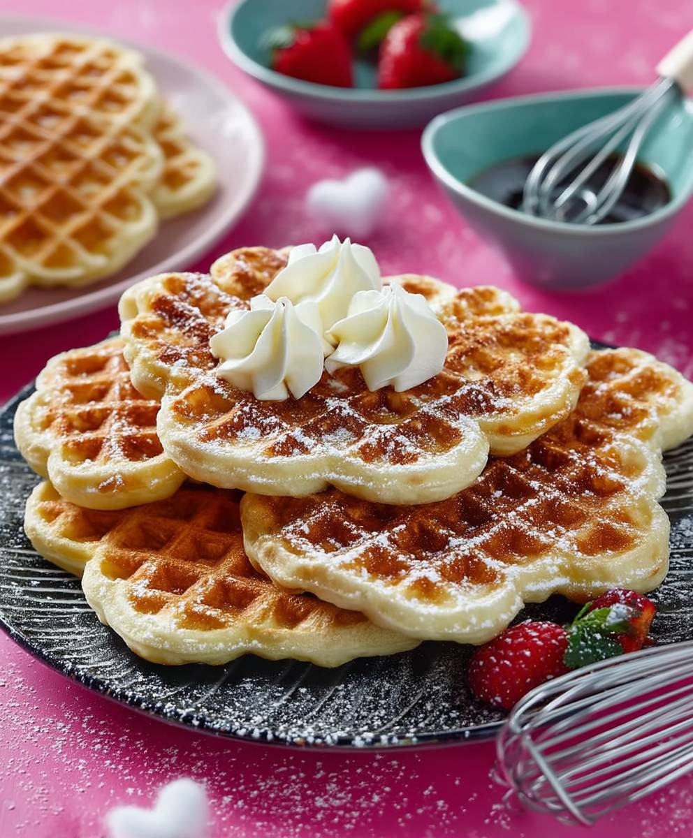 Omas Waffeln backen