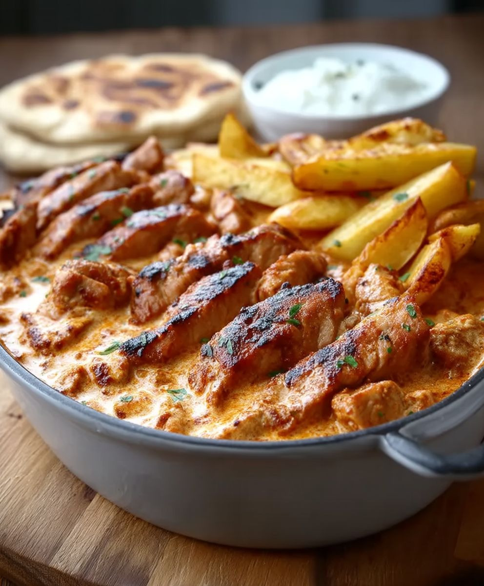 Gyros Metaxasoße