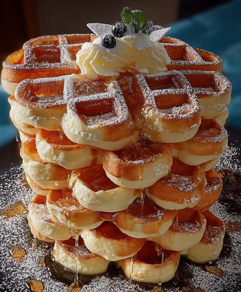 Belgische Joghurt Waffeln