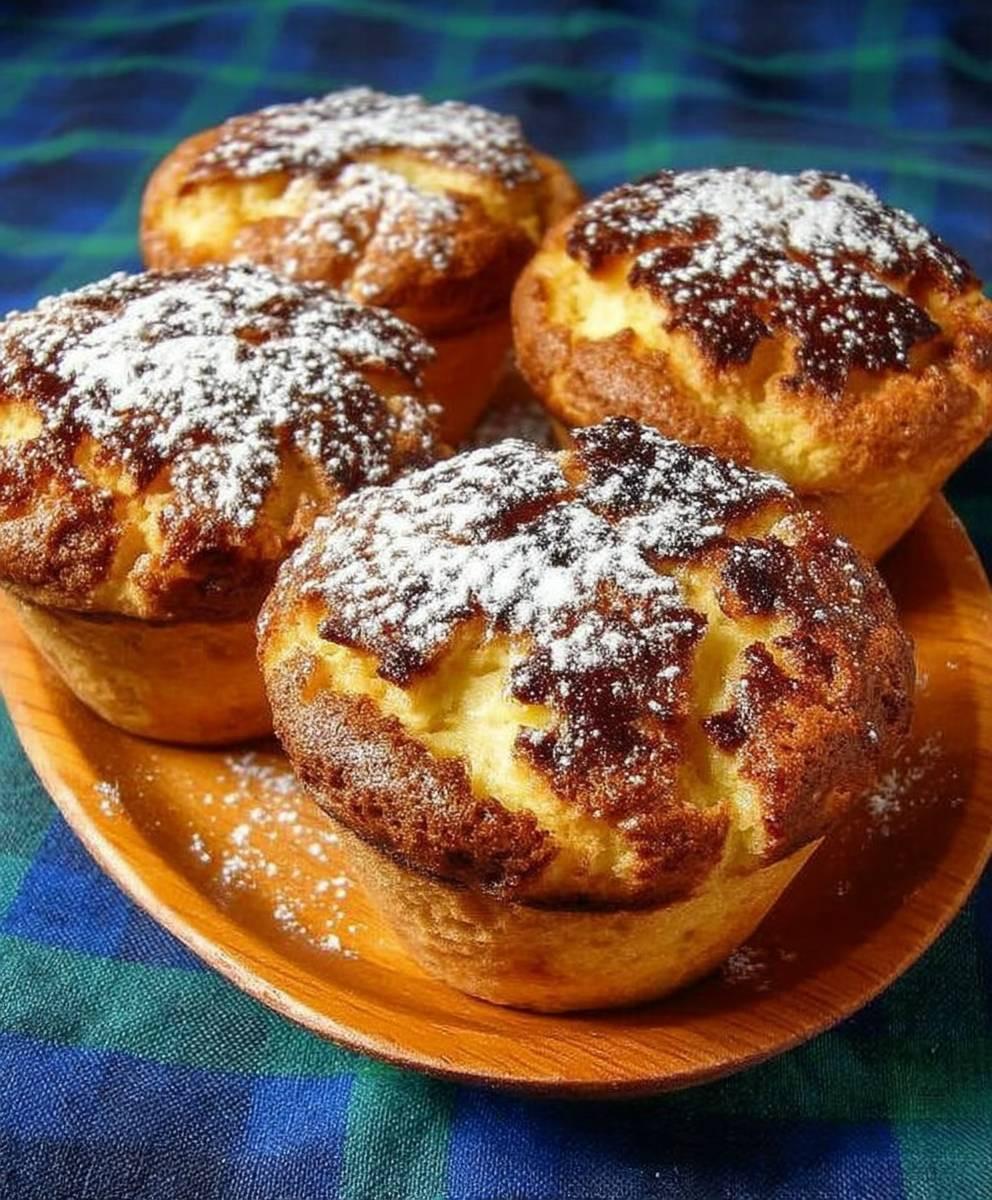 Quarkkuchen Muffins backen