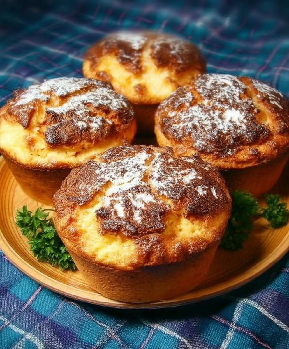 Quarkkuchen Muffins backen