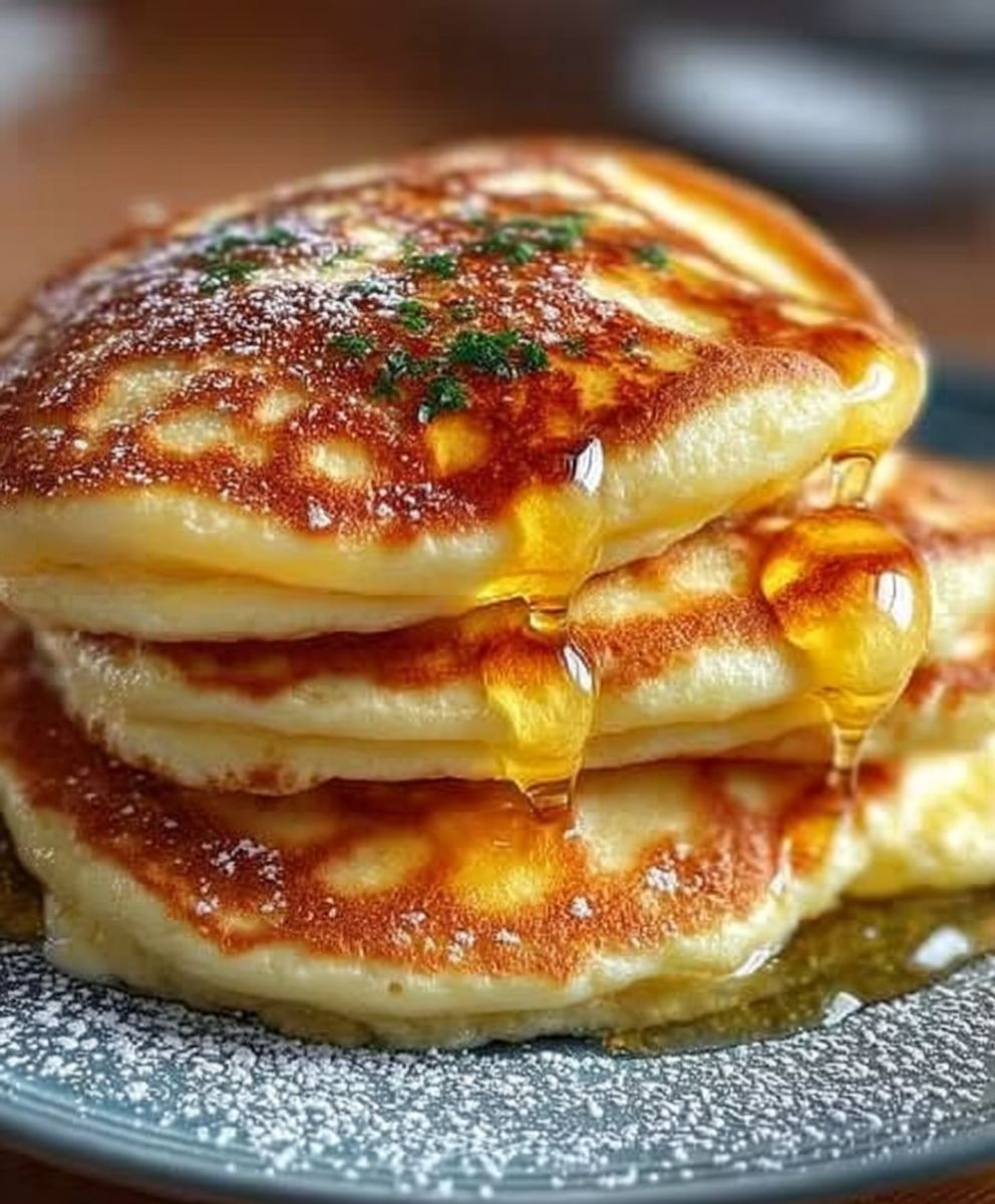 Quark Pfannkuchen ohne Mehl