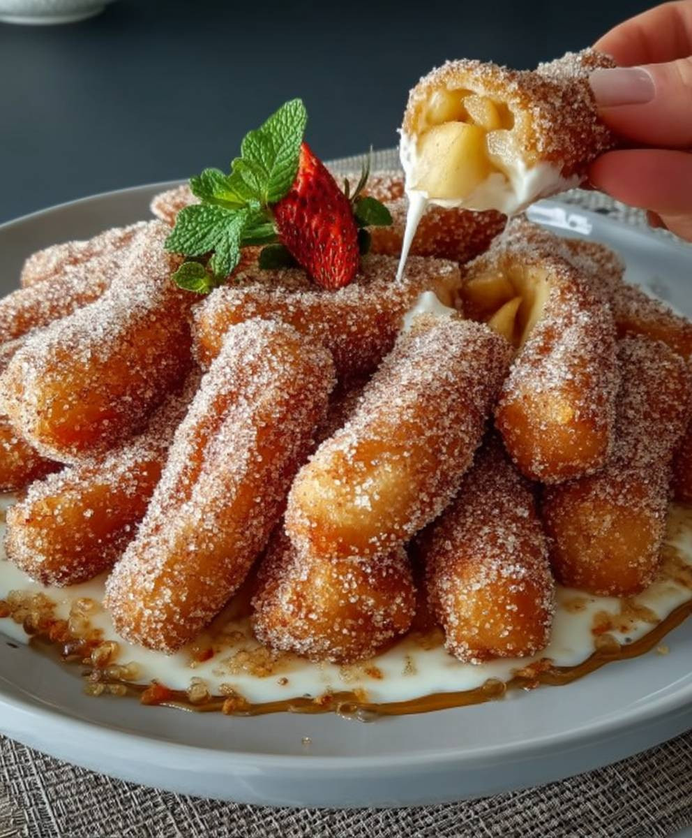 Apfel Joghurt Frühstück schnell