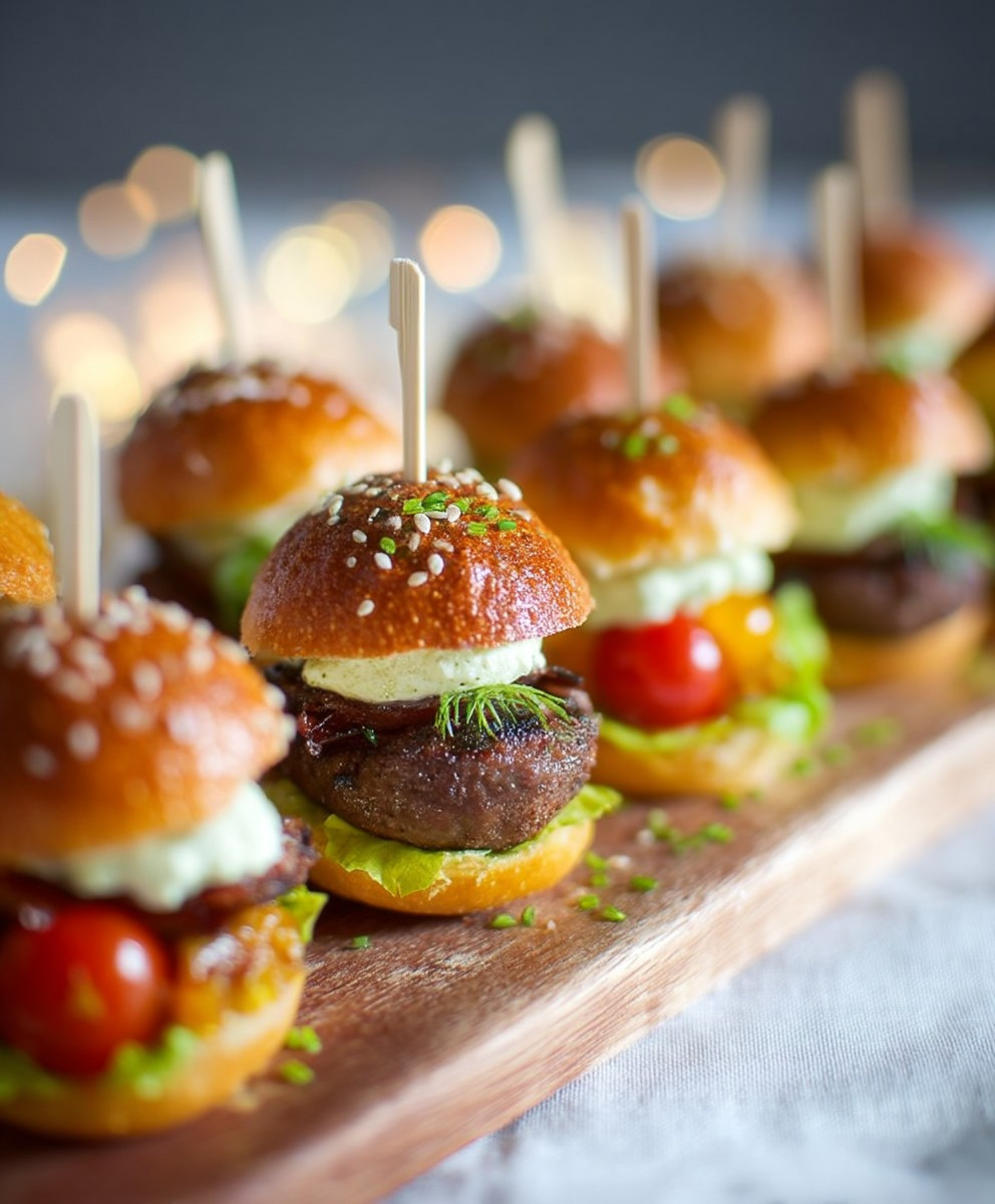 Mini Burger Party Snack