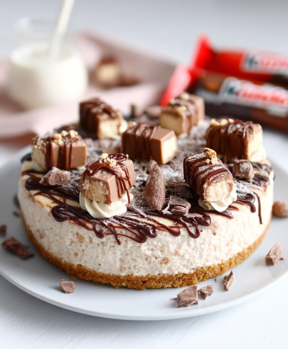 Kinder Bueno Käsekuchen ohne Backen