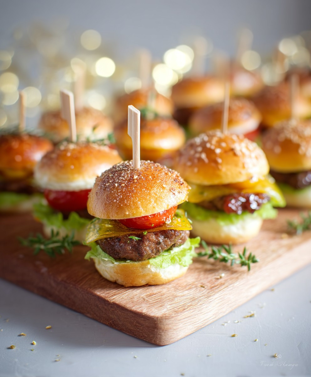 Mini Burger Party Snack